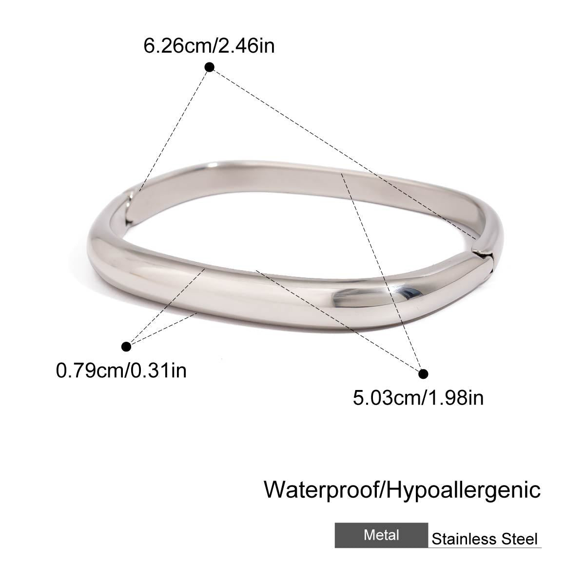 Oval Cuff Bracelet 12