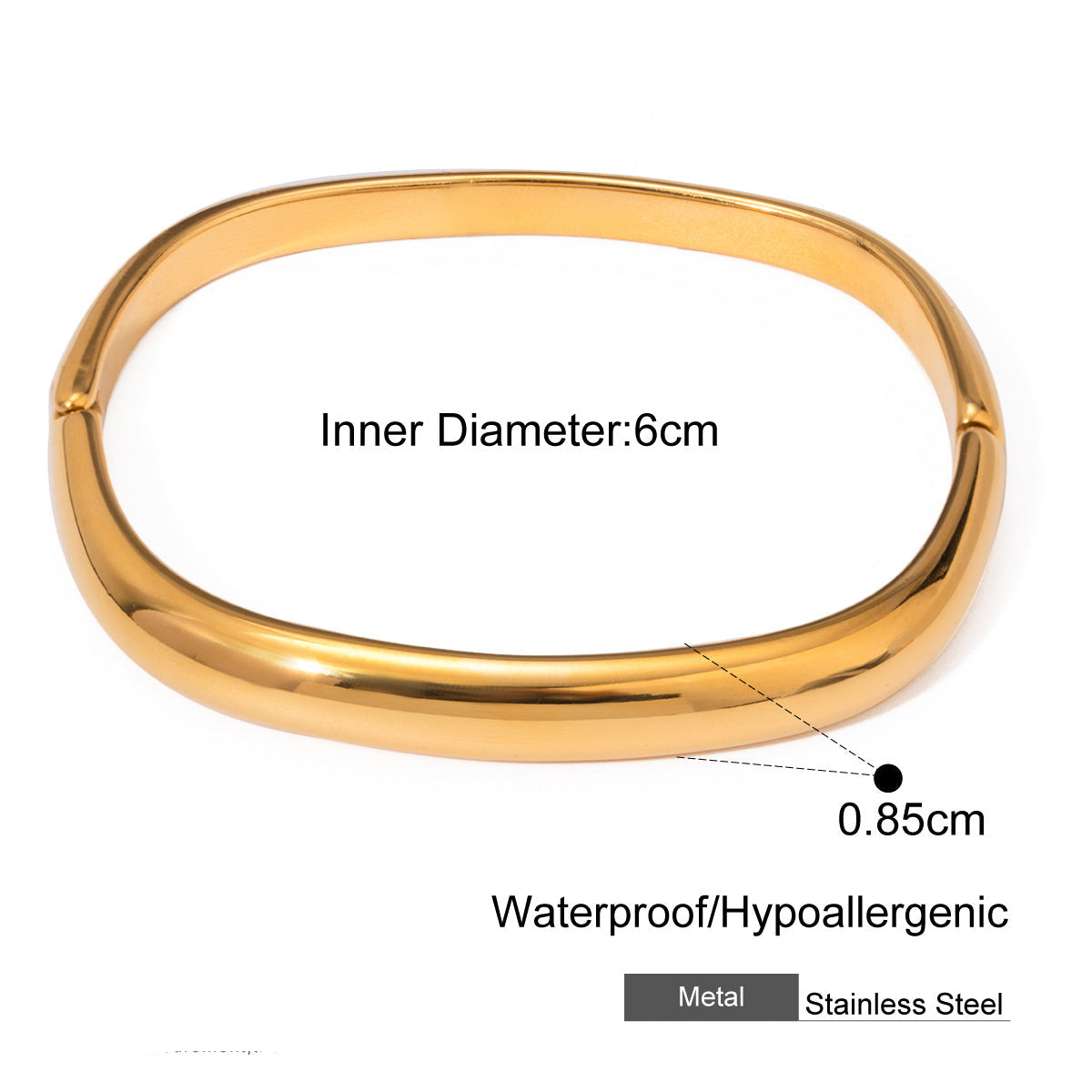Oval Cuff Bracelet 11