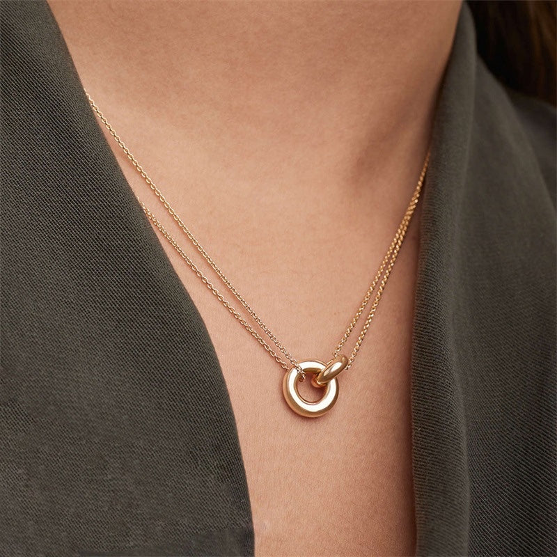 Mira Double Link Necklace 5