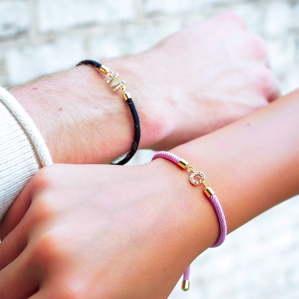 Luxe Adjustable Initial Bracelet 7