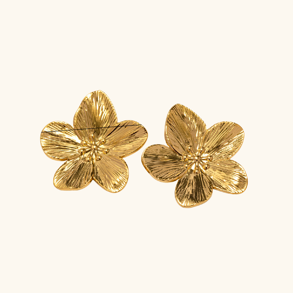 Gold Bloom Studs