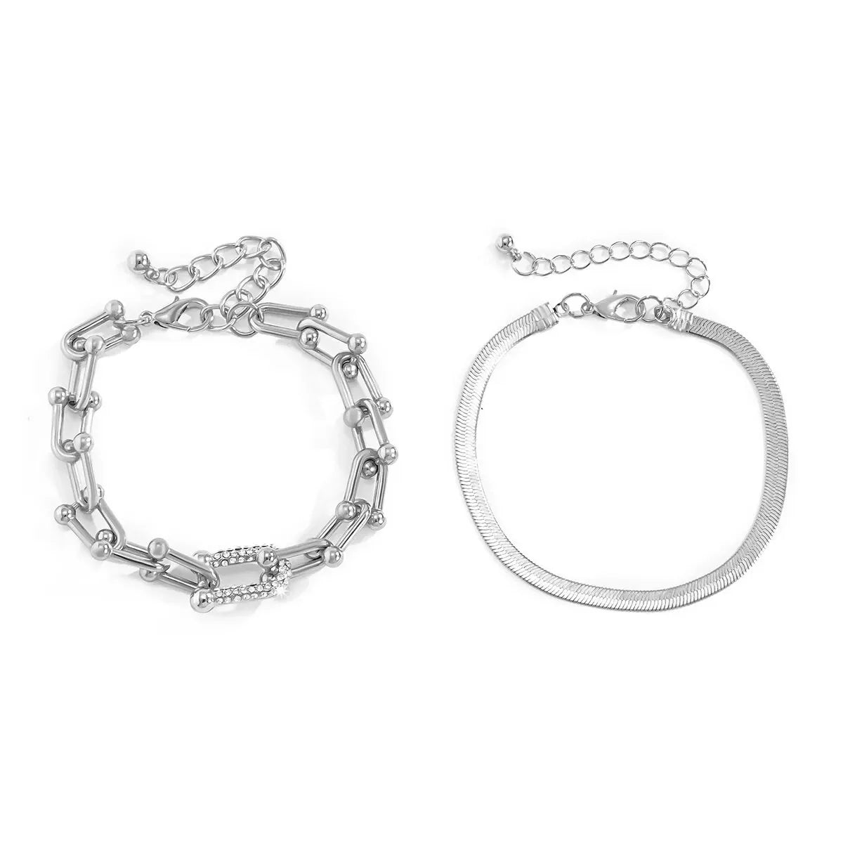 Dual Chain Bracelet Set – 2 Pieces 5