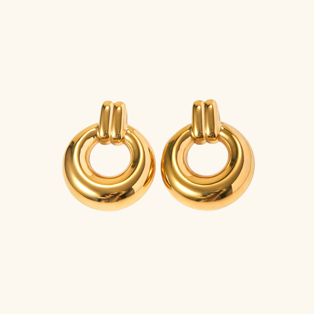 Double Ring Hoops