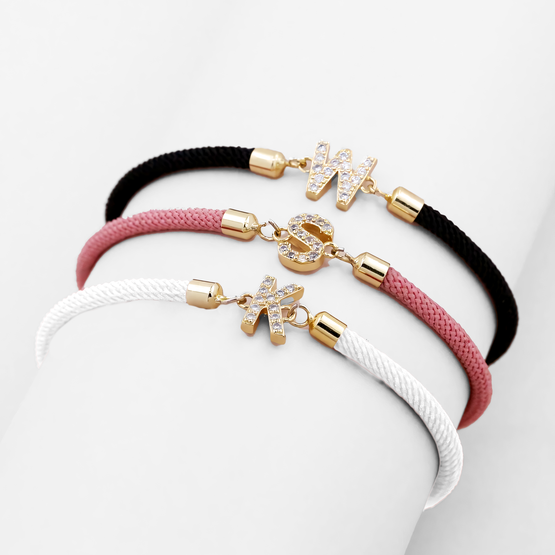 Luxe Adjustable Initial Bracelet 4