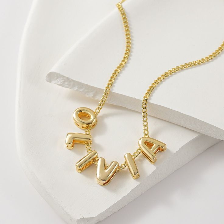 Name Bubble Necklace 3
