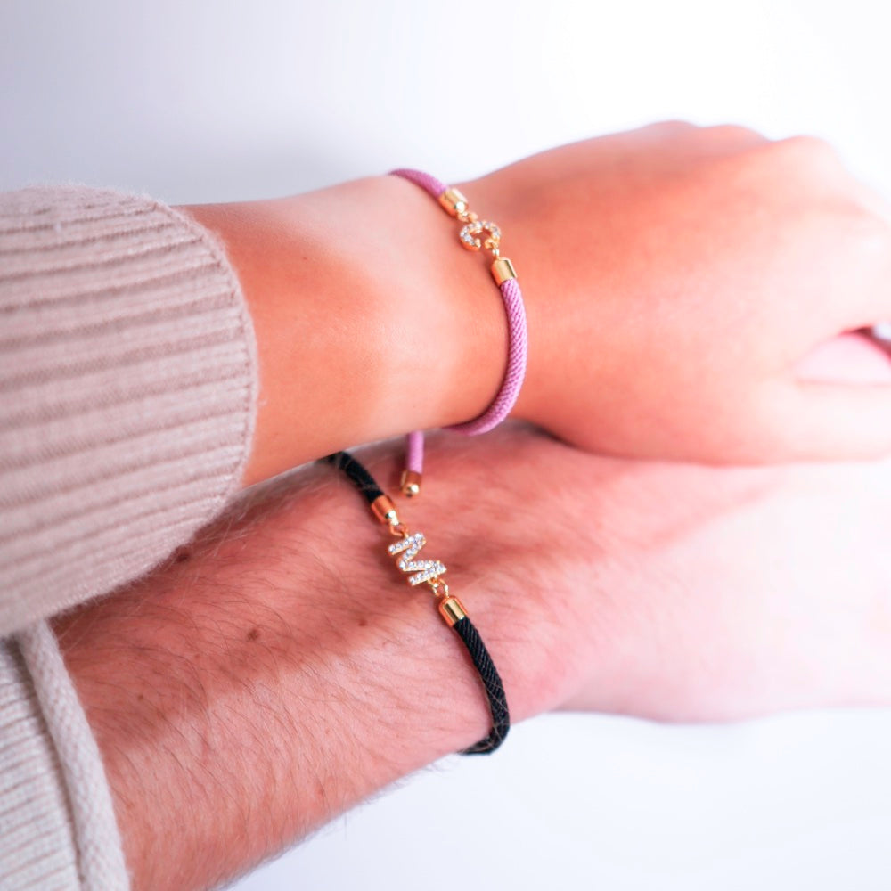 Luxe Adjustable Initial Bracelet