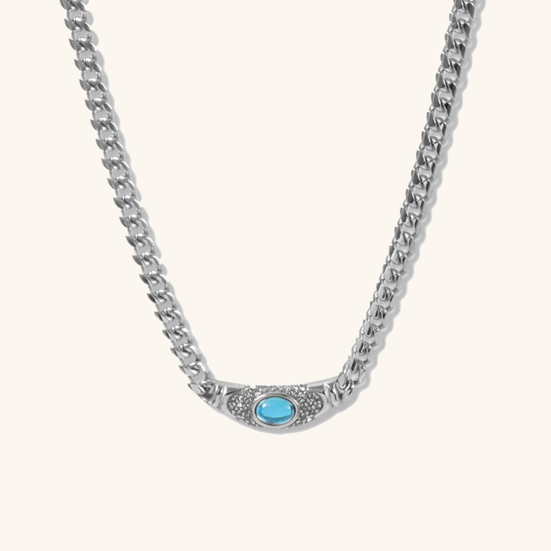 Rhea Vintage Gem Necklace 9