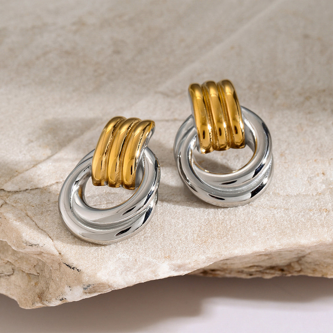 Sol Layered Hoops 8