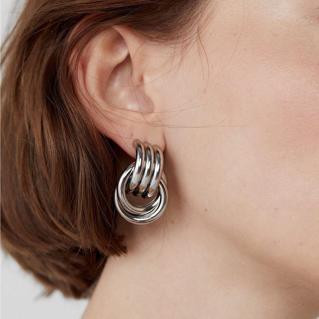 Sol Layered Hoops 5