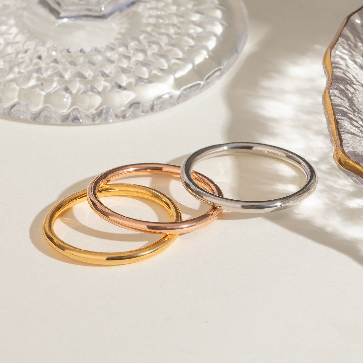 Lina Trio Ring Set