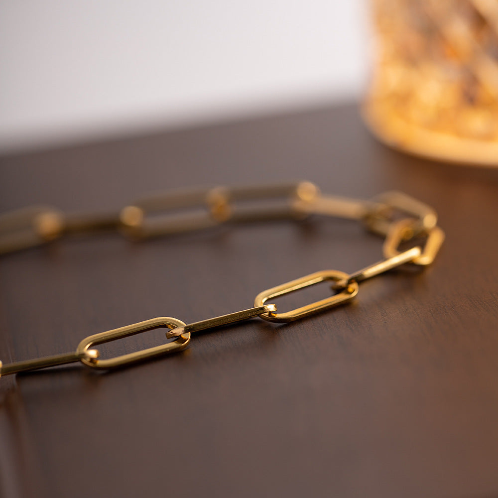 Lina Paperclip Chain Necklace 5