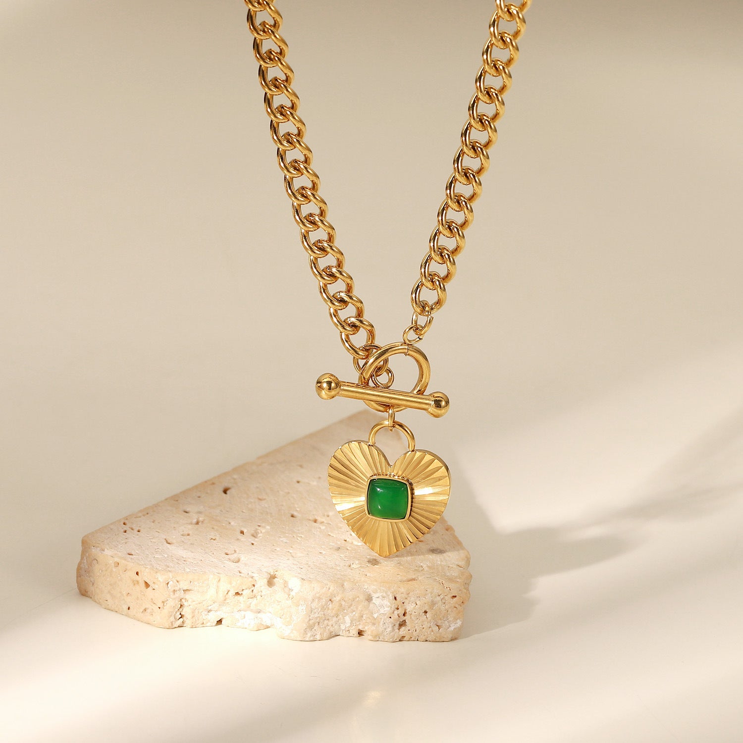 Siena Heart Chain Necklace