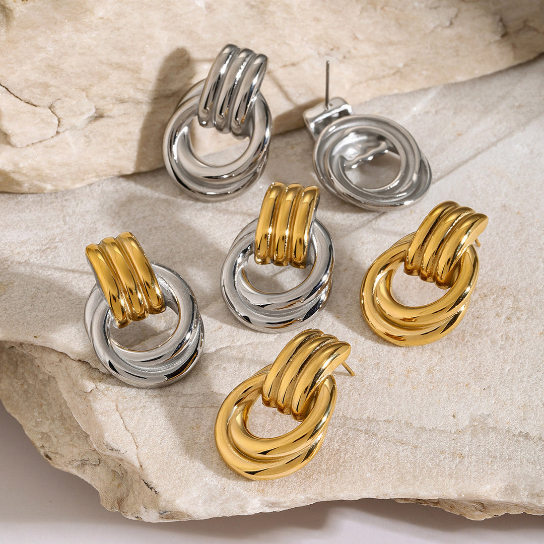 Sol Layered Hoops 7