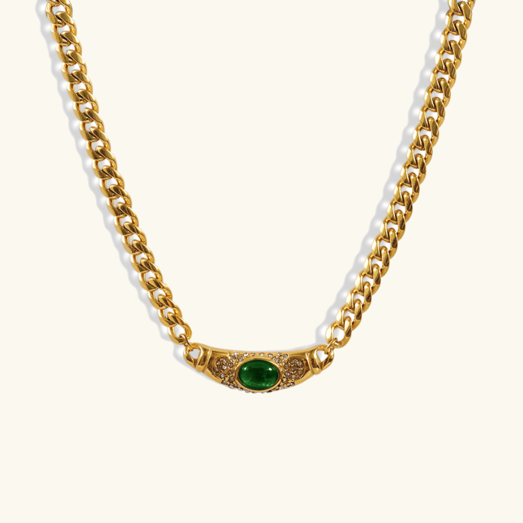 Rhea Vintage Gem Necklace 10