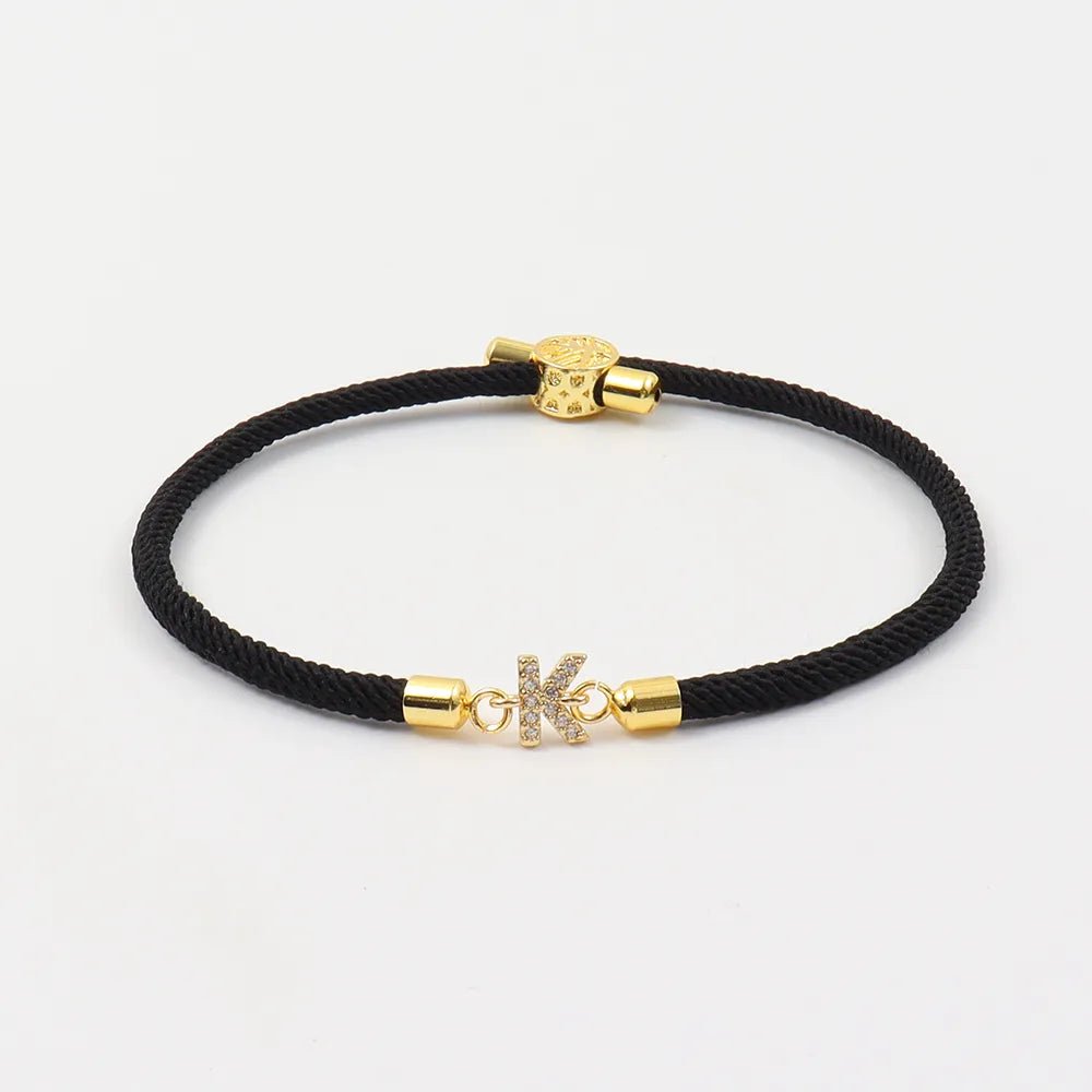 Luxe Adjustable Initial Bracelet 8