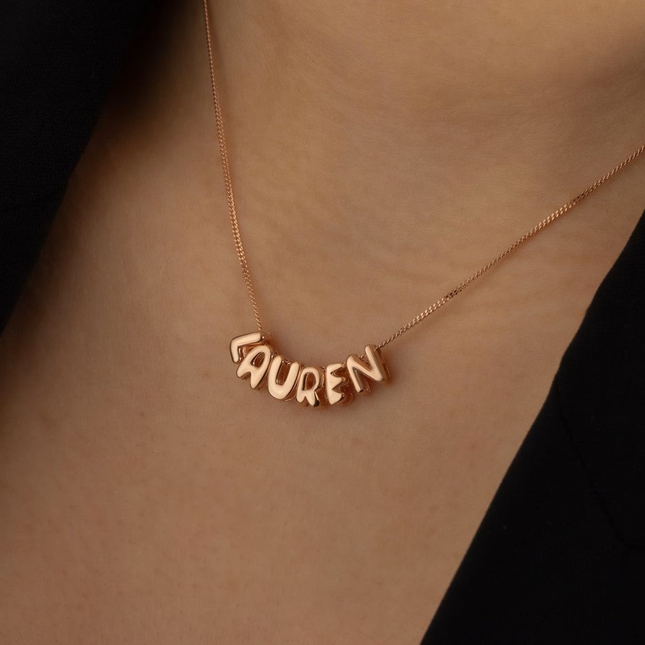 Name Bubble Necklace 8